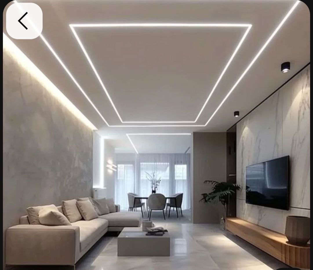 Geometric LED Frame