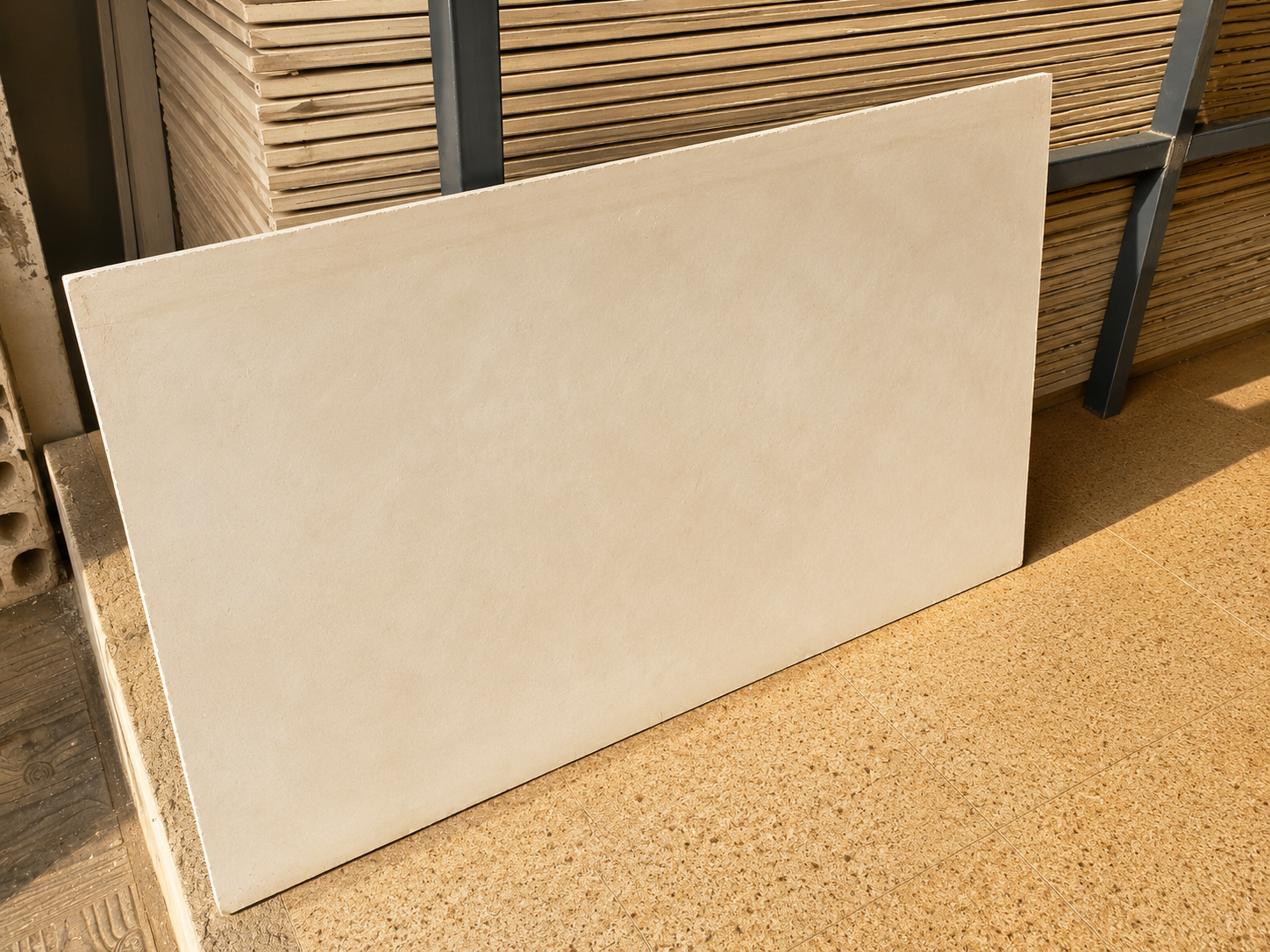 የሀበሻ ጂብሰም ቦርድ (1×0.60 ሜ) — construction finishing material available in Addis Ababa, Ethiopia